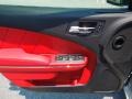 Black/Red 2012 Dodge Charger R/T Max Door Panel