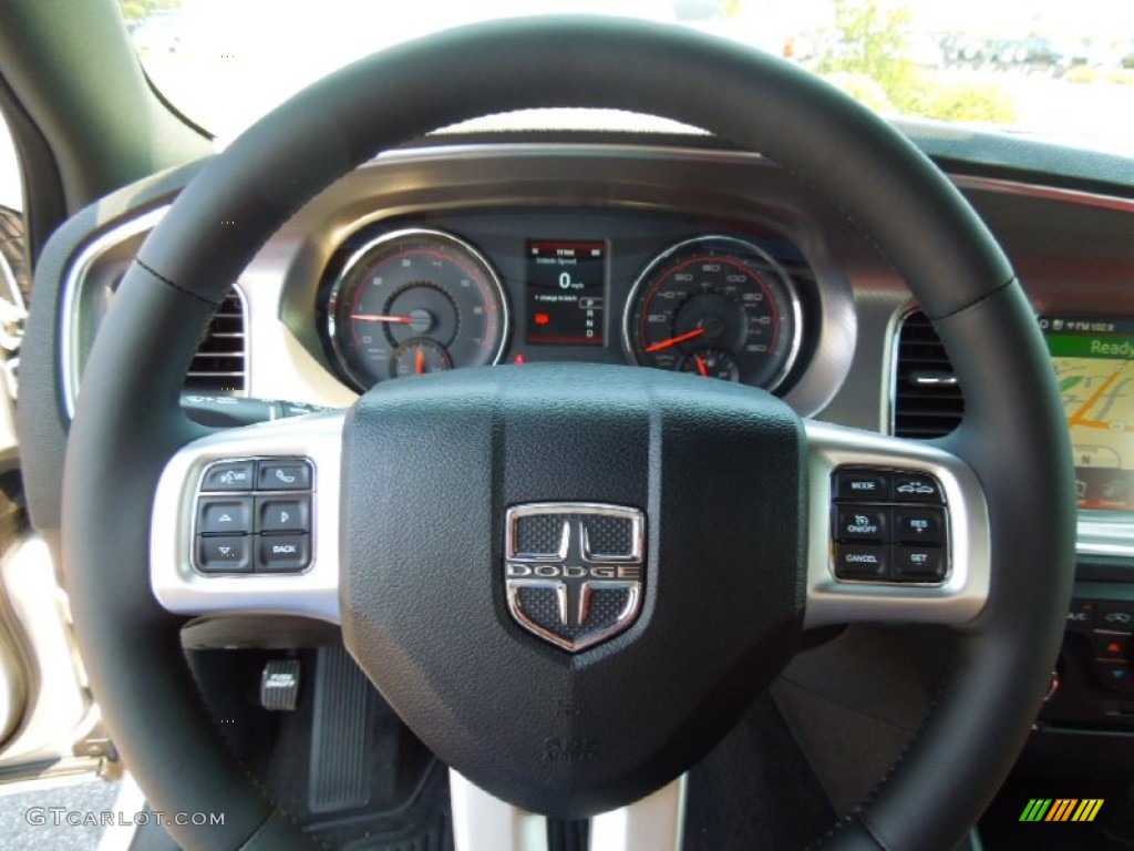 2012 Dodge Charger R/T Max Steering Wheel Photos