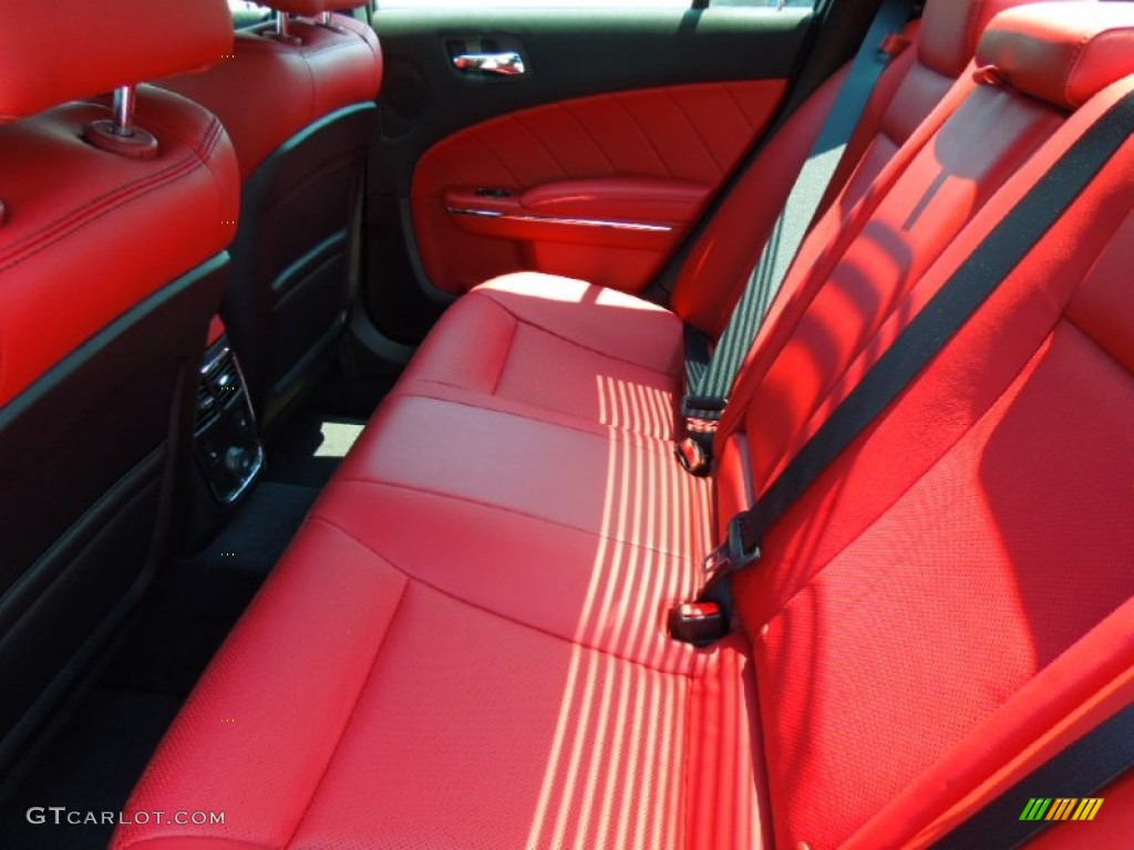 2012 Dodge Charger R/T Max Rear Seat Photo #66867490