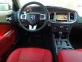 Black/Red 2012 Dodge Charger R/T Max Dashboard