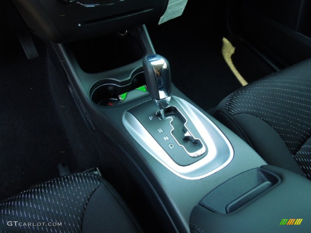 2012 Journey SE - Brilliant Black Crystal Pearl / Black photo #11