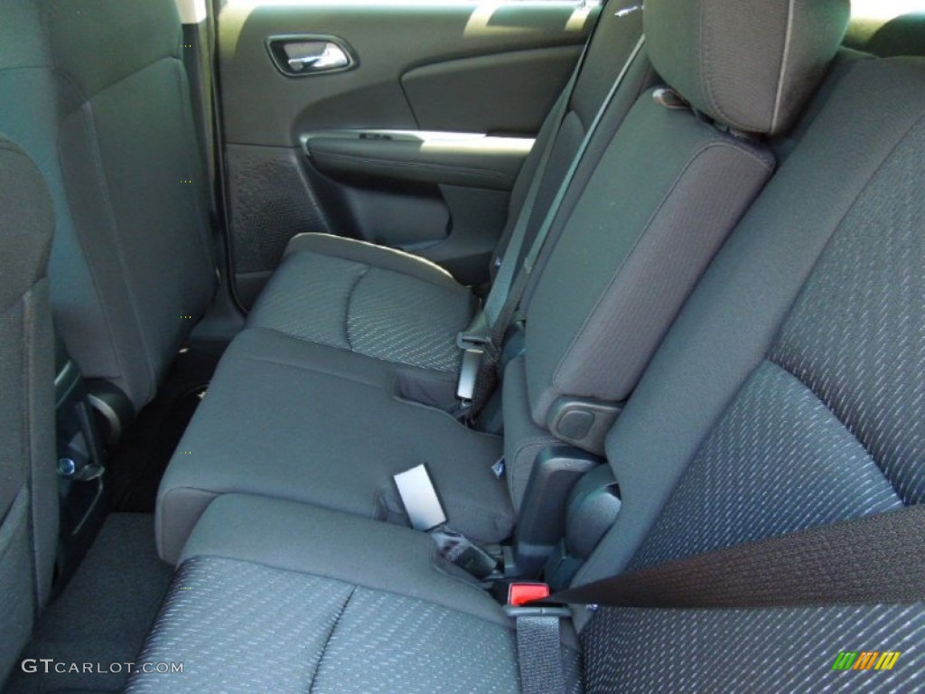 2012 Journey SE - Brilliant Black Crystal Pearl / Black photo #17