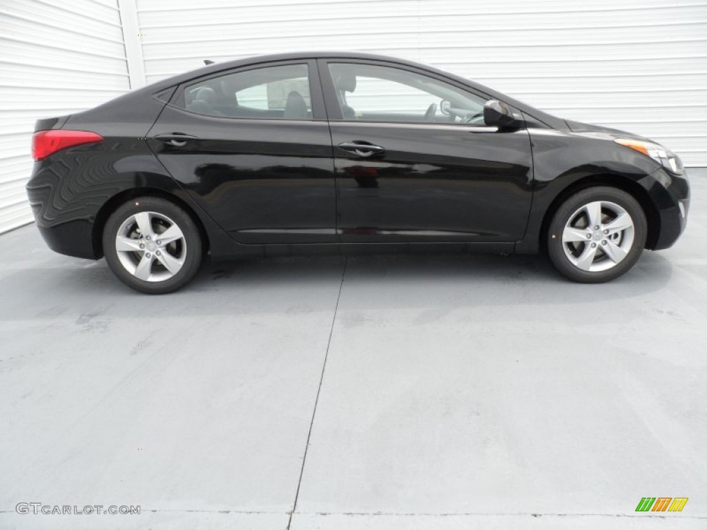 Black 2013 Hyundai Elantra GLS Exterior Photo #66869987