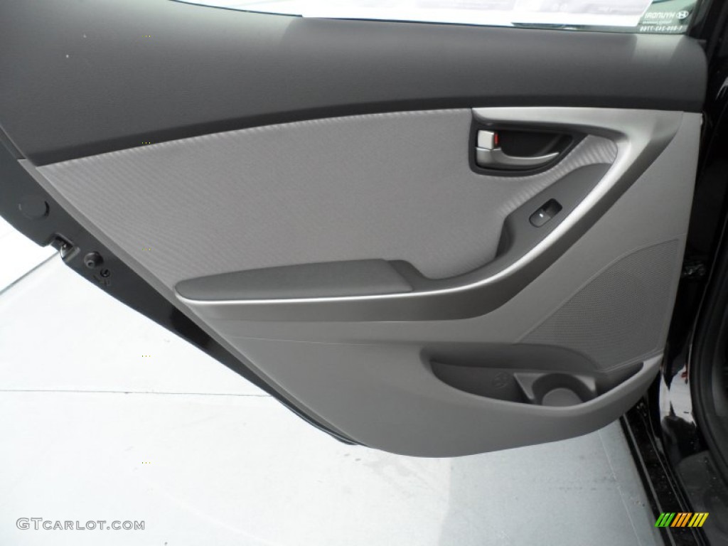 2013 Elantra GLS - Black / Gray photo #19