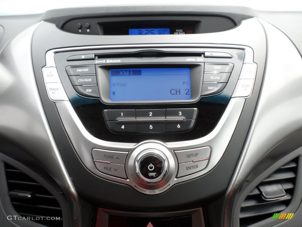 2013 Elantra GLS - Black / Gray photo #27
