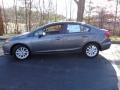 2012 Polished Metal Metallic Honda Civic EX-L Sedan  photo #4