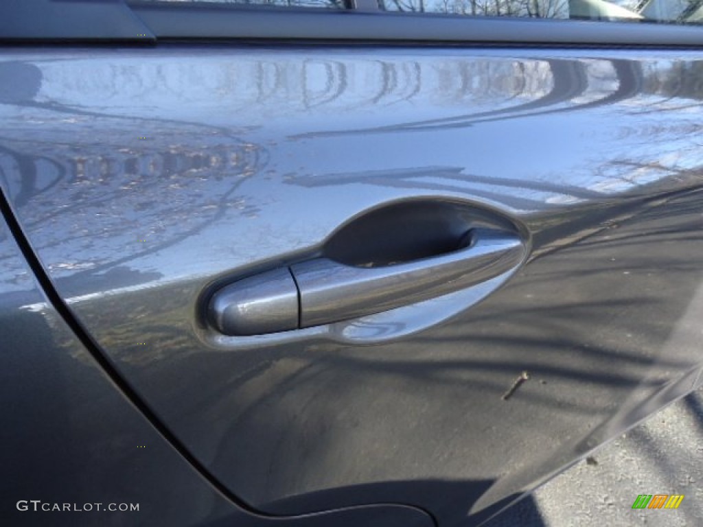 2012 Civic EX-L Sedan - Polished Metal Metallic / Gray photo #10