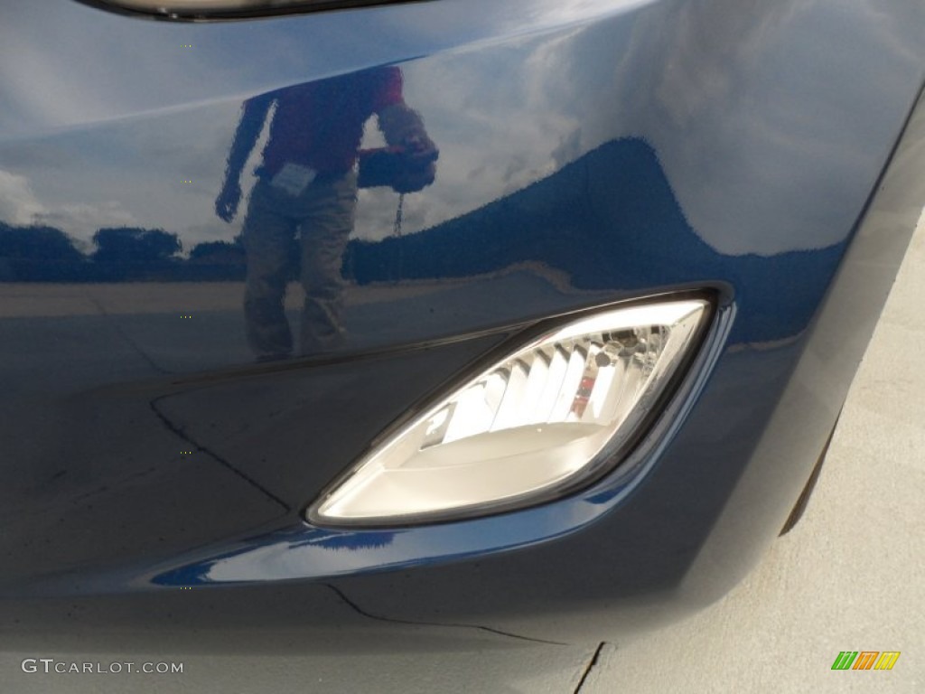 2013 Elantra GLS - Atlantic Blue / Beige photo #10
