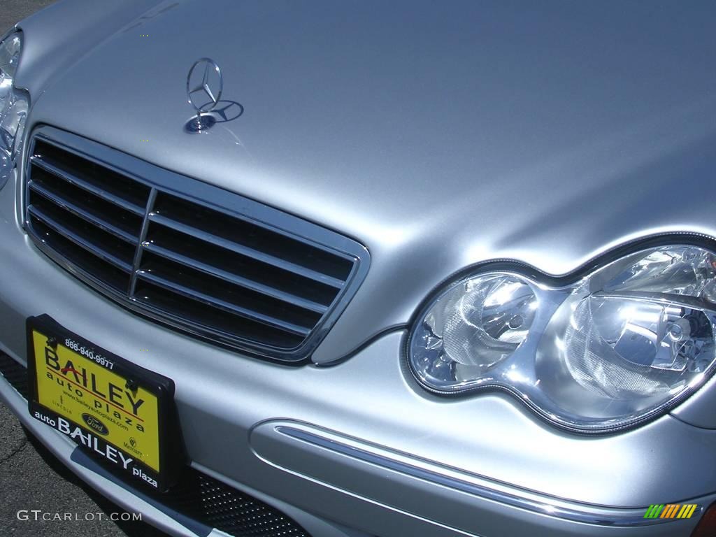 2007 C 230 Sport - Iridium Silver Metallic / Black photo #1