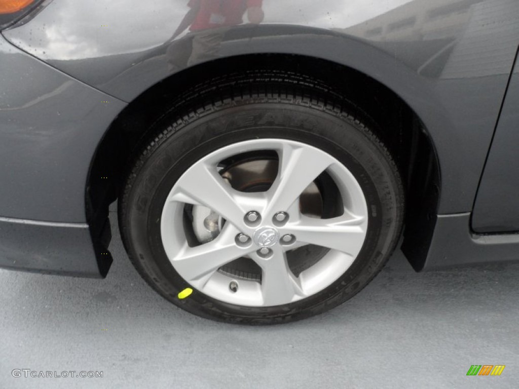 2012 Corolla S - Magnetic Gray Metallic / Dark Charcoal photo #9