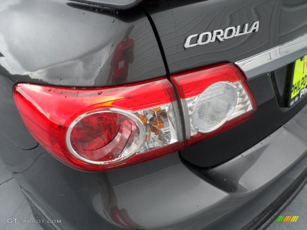 2012 Corolla S - Magnetic Gray Metallic / Dark Charcoal photo #11