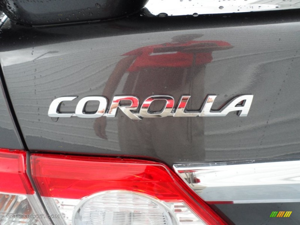 2012 Corolla S - Magnetic Gray Metallic / Dark Charcoal photo #12