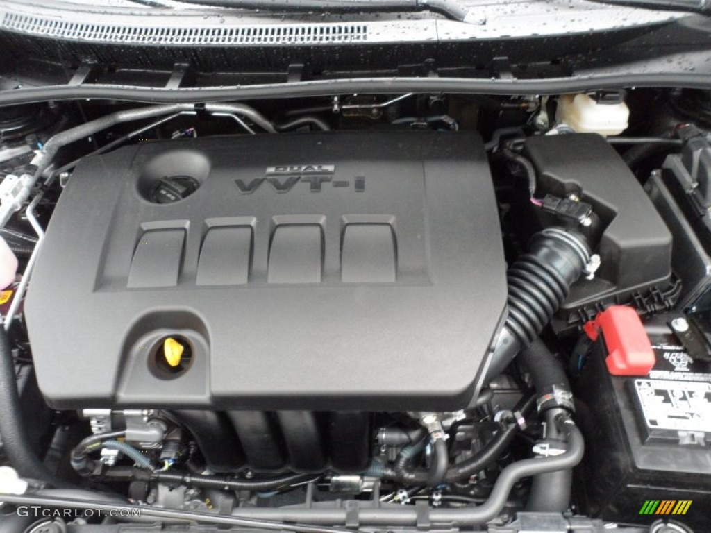 2012 Corolla S - Magnetic Gray Metallic / Dark Charcoal photo #15