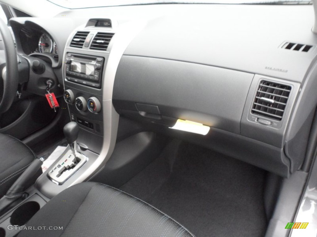 2012 Corolla S - Magnetic Gray Metallic / Dark Charcoal photo #17