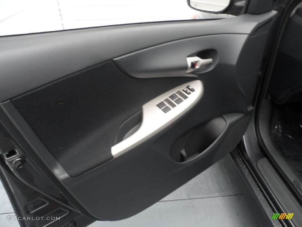 2012 Corolla S - Magnetic Gray Metallic / Dark Charcoal photo #24