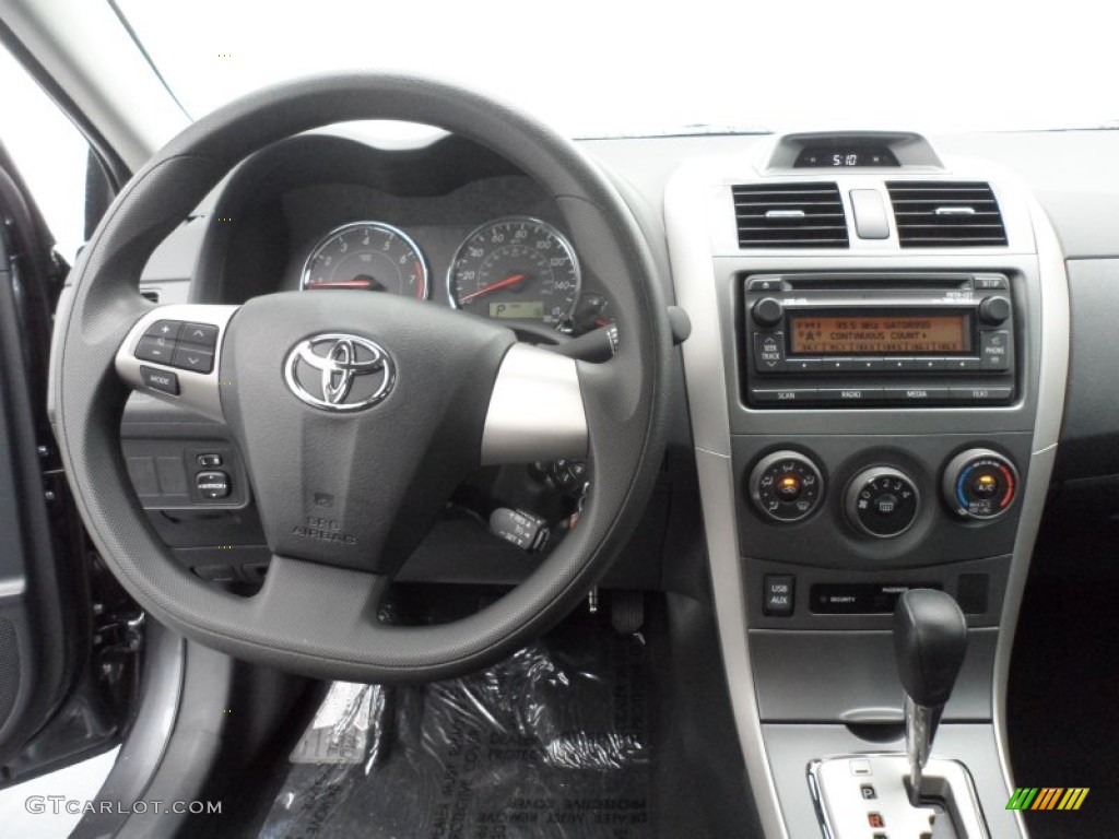 2012 Corolla S - Magnetic Gray Metallic / Dark Charcoal photo #28