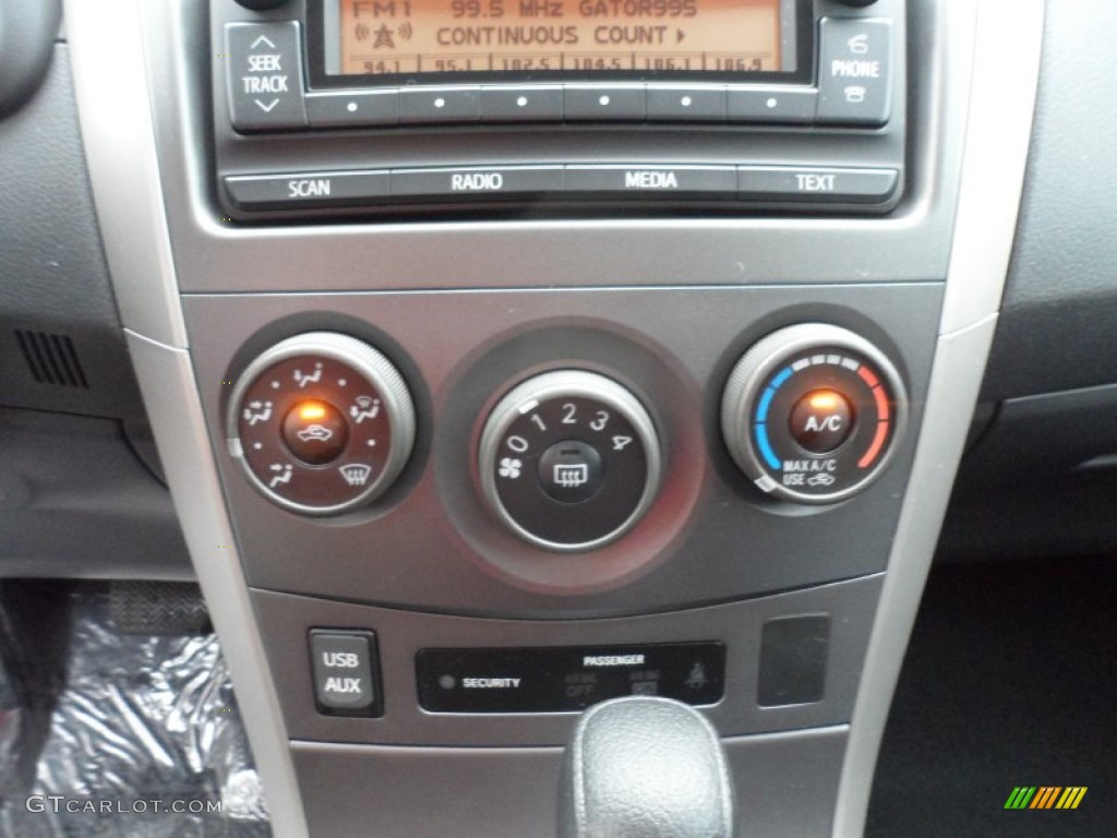 2012 Corolla S - Magnetic Gray Metallic / Dark Charcoal photo #30