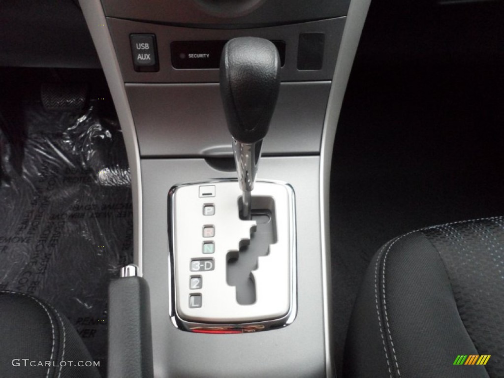 2012 Corolla S - Magnetic Gray Metallic / Dark Charcoal photo #31