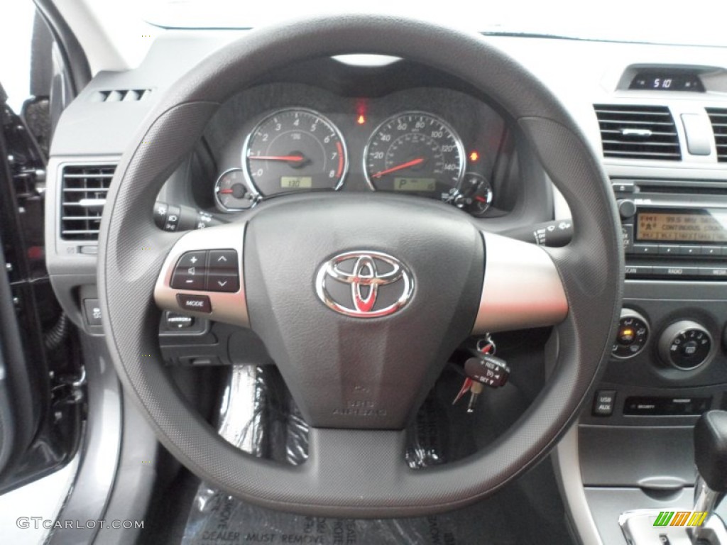 2012 Corolla S - Magnetic Gray Metallic / Dark Charcoal photo #32