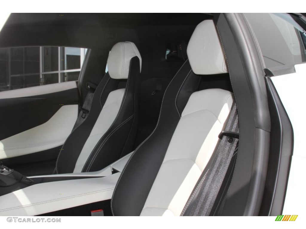 Nero Ade Interior 2012 Lamborghini Aventador LP 700-4 Photo #66871847