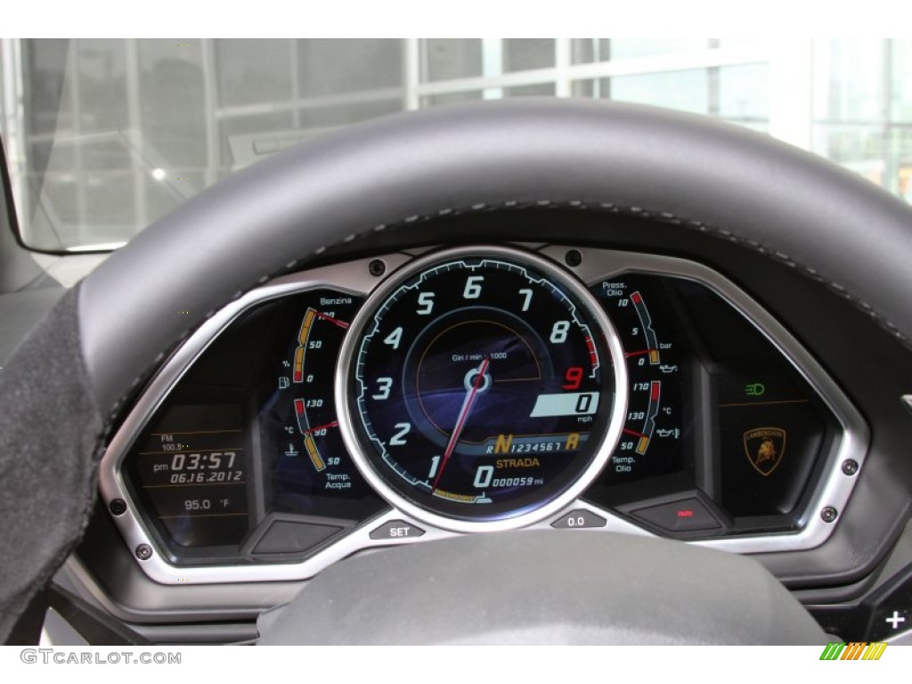 2012 Lamborghini Aventador LP 700-4 Gauges Photo #66871895