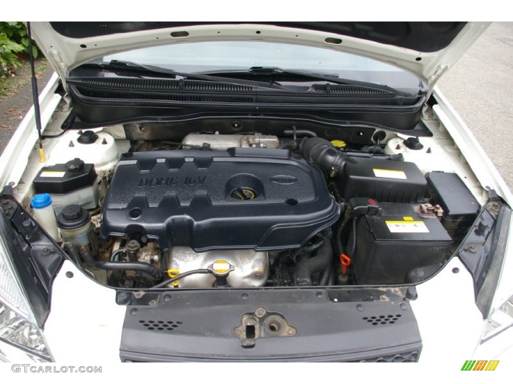 2007 Rio LX Sedan - White / Gray photo #13