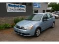 2009 Light Ice Blue Metallic Ford Focus SE Sedan  photo #1