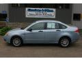 2009 Light Ice Blue Metallic Ford Focus SE Sedan  photo #2
