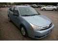 2009 Light Ice Blue Metallic Ford Focus SE Sedan  photo #16