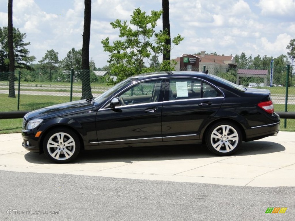 Black 2008 Mercedes-Benz C 300 4Matic Sport Exterior Photo #66873119