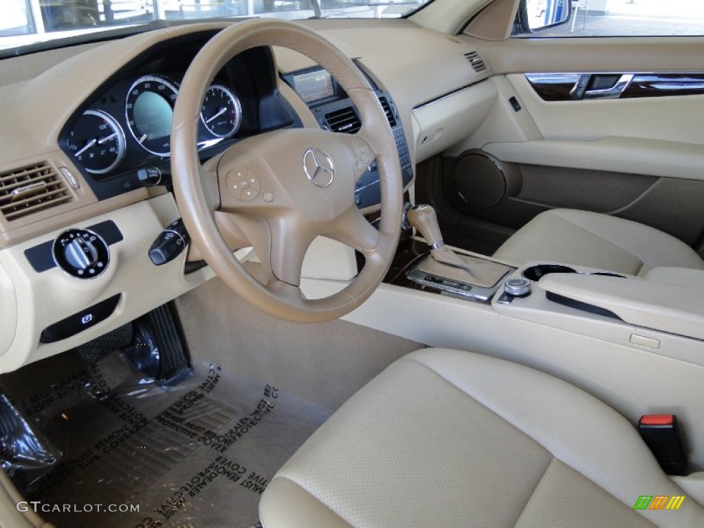 Savanna/Cashmere Interior 2008 Mercedes-Benz C 300 4Matic Sport Photo #66873140