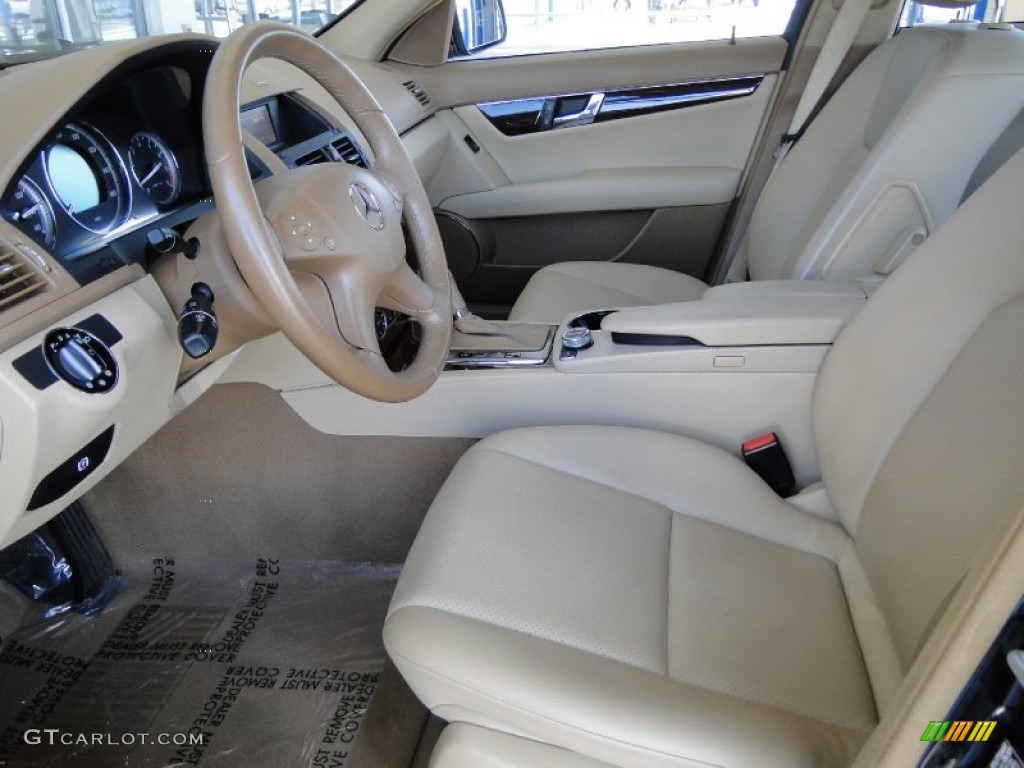 Savanna/Cashmere Interior 2008 Mercedes-Benz C 300 4Matic Sport Photo #66873145
