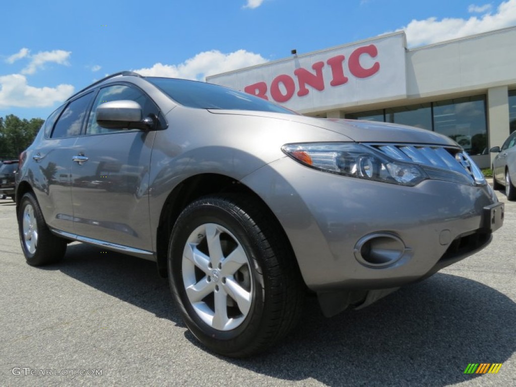 2009 Murano S AWD - Platinum Graphite Metallic / Beige photo #1