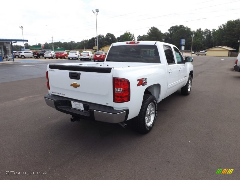 2012 Silverado 1500 LT Crew Cab 4x4 - Summit White / Light Cashmere/Dark Cashmere photo #5