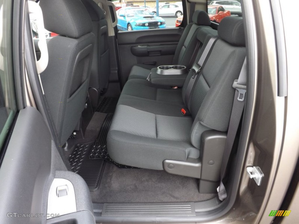 2012 Silverado 1500 LT Crew Cab - Mocha Steel Metallic / Ebony photo #14