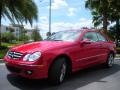 2007 Mars Red Mercedes-Benz CLK 350 Coupe  photo #2