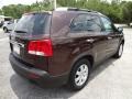 2012 Spicy Red Kia Sorento LX  photo #9