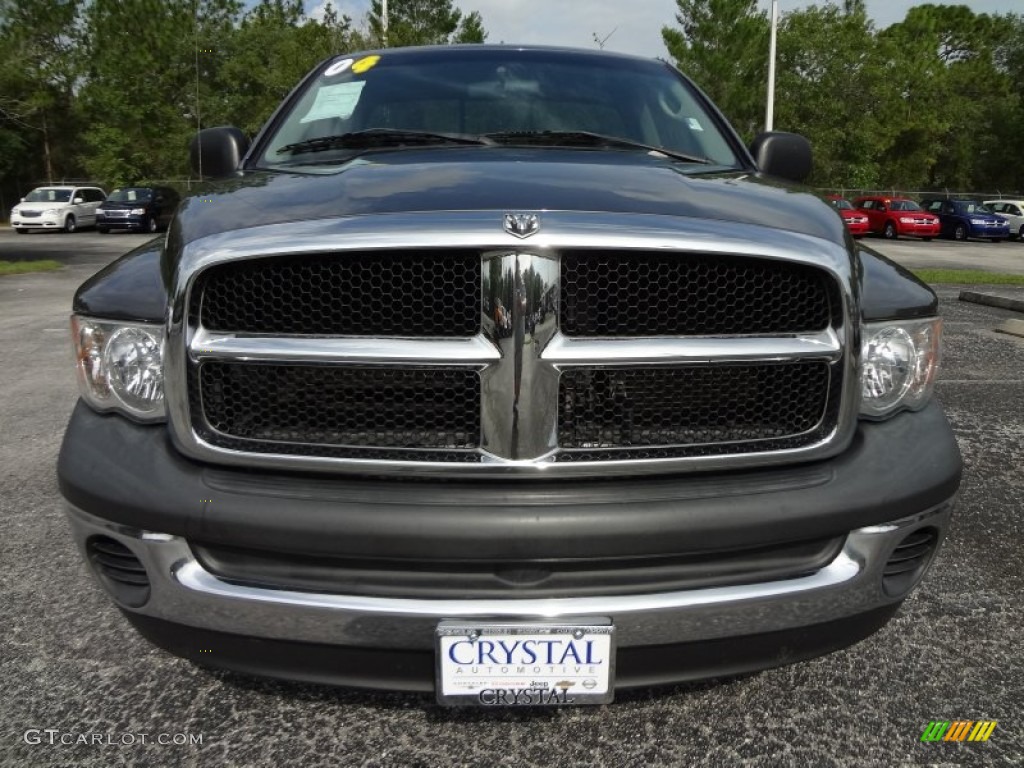 2004 Ram 1500 ST Regular Cab - Graphite Metallic / Dark Slate Gray photo #12