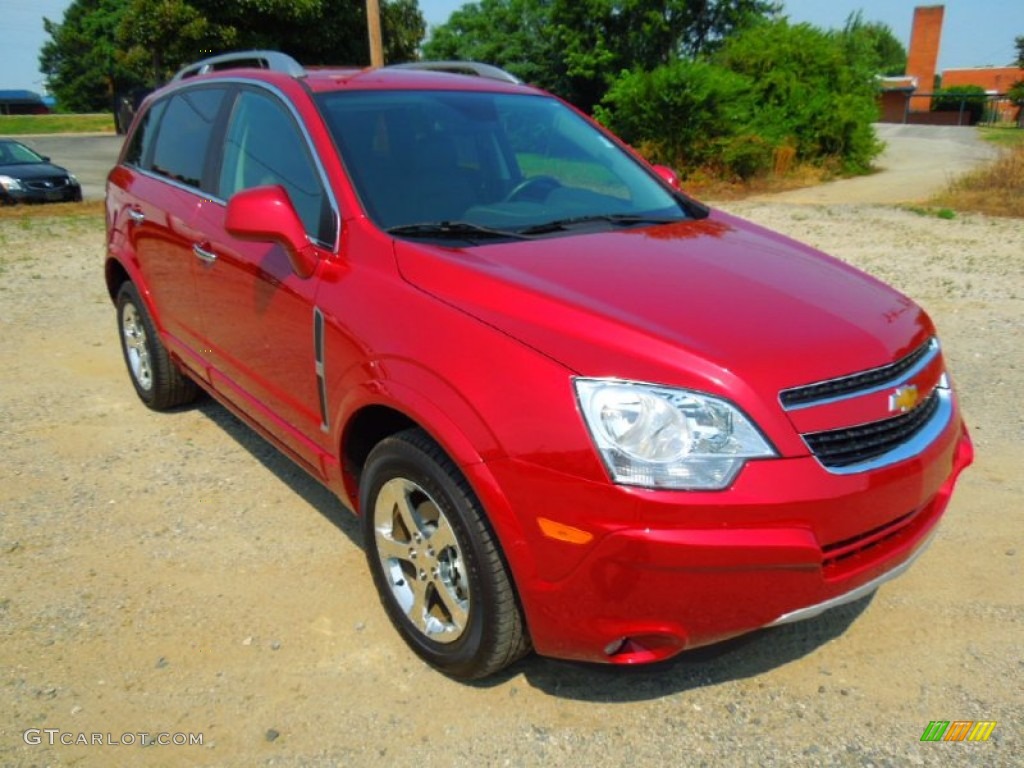 Crystal Red Tintcoat 2012 Chevrolet Captiva Sport LT Exterior Photo #66876227