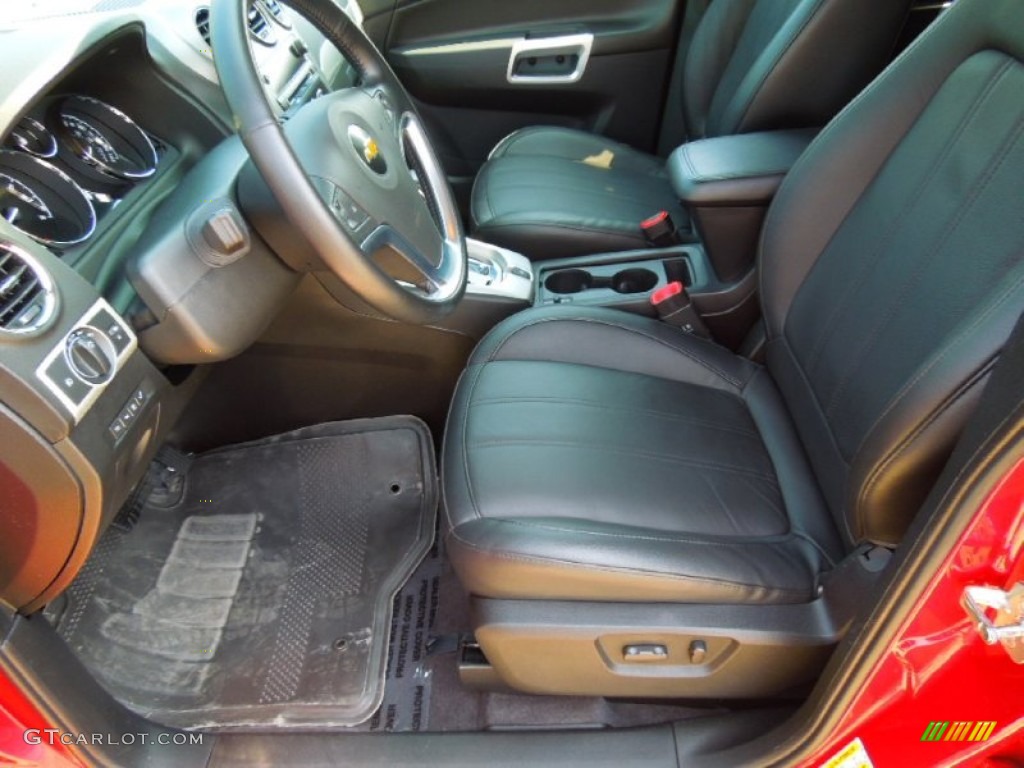 Black Interior 2012 Chevrolet Captiva Sport LT Photo #66876272