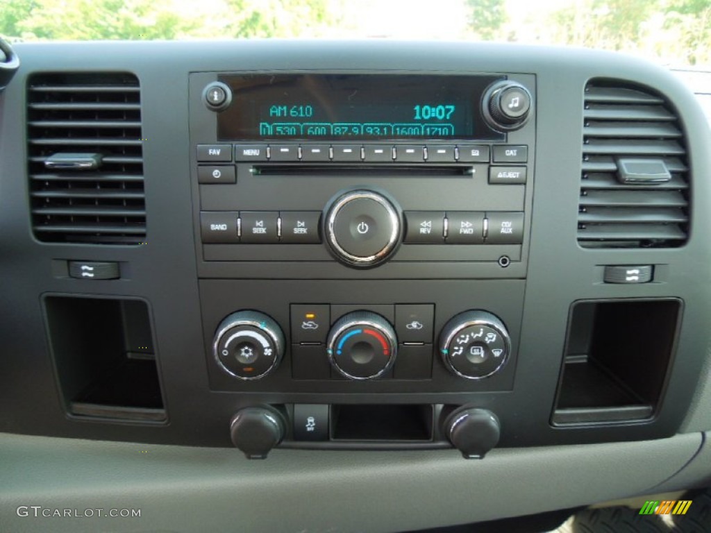 2012 Silverado 1500 LS Regular Cab - Graystone Metallic / Dark Titanium photo #13