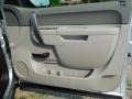 Dark Titanium 2012 Chevrolet Silverado 1500 LS Regular Cab Door Panel
