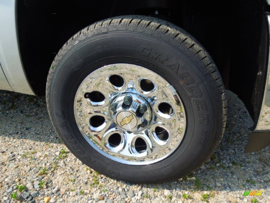 2012 Silverado 1500 LS Regular Cab - Silver Ice Metallic / Dark Titanium photo #20