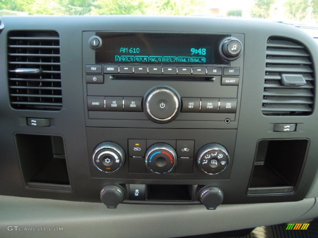 2012 Silverado 1500 LS Regular Cab 4x4 - Graystone Metallic / Dark Titanium photo #14