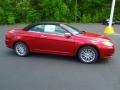 2012 Deep Cherry Red Crystal Pearl Coat Chrysler 200 Limited Convertible  photo #3