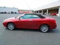 2012 Deep Cherry Red Crystal Pearl Coat Chrysler 200 Limited Convertible  photo #4