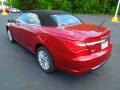 2012 Deep Cherry Red Crystal Pearl Coat Chrysler 200 Limited Convertible  photo #5