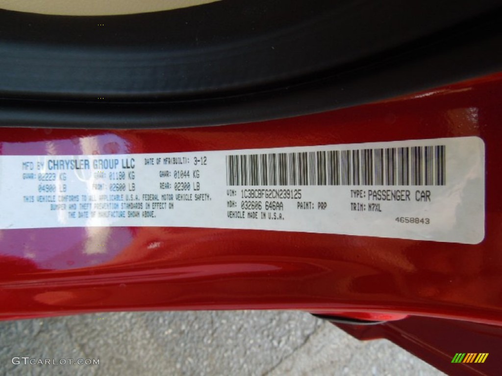 2012 200 Limited Convertible - Deep Cherry Red Crystal Pearl Coat / Black/Light Frost photo #7