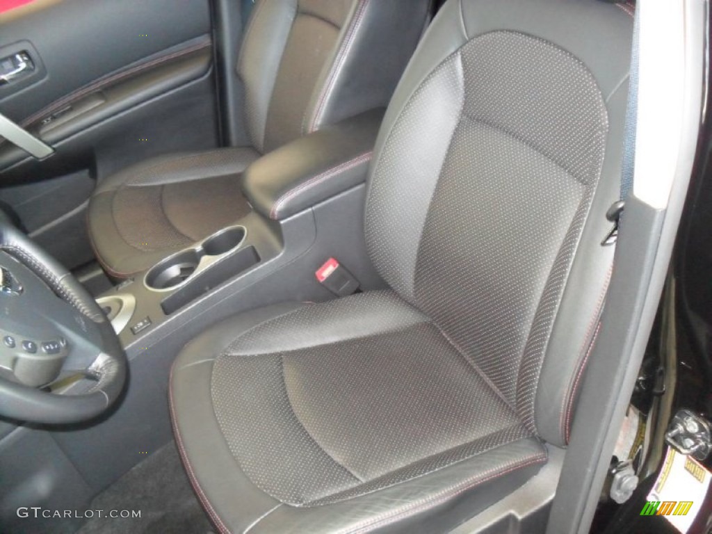2011 Rogue SL AWD - Wicked Black / Black photo #5