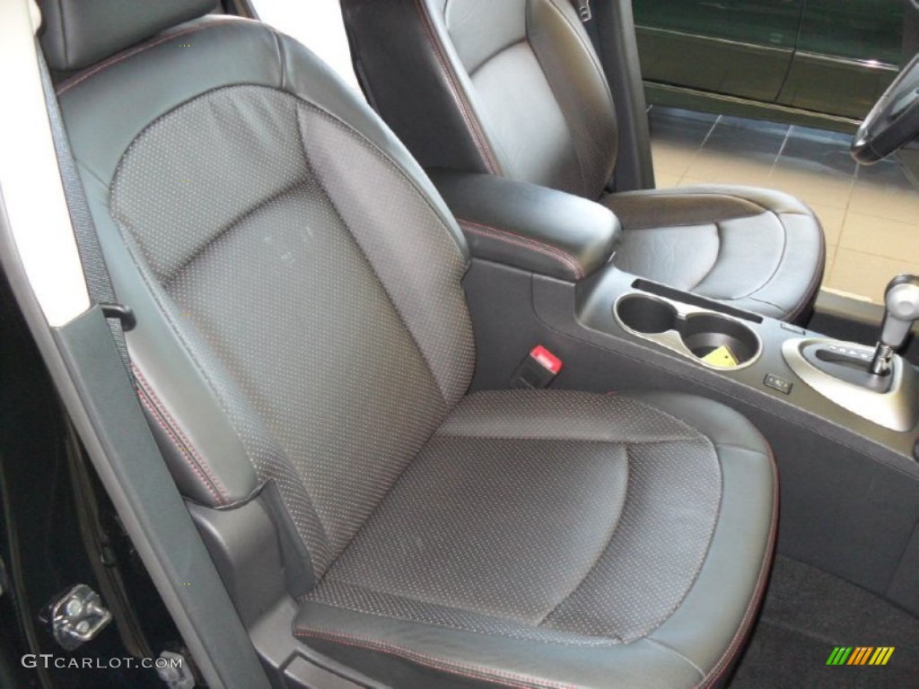 2011 Rogue SL AWD - Wicked Black / Black photo #8